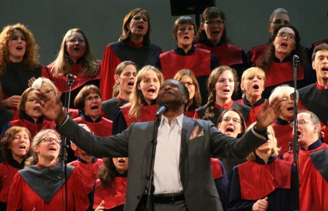 Chor mit Edwin Hawkins